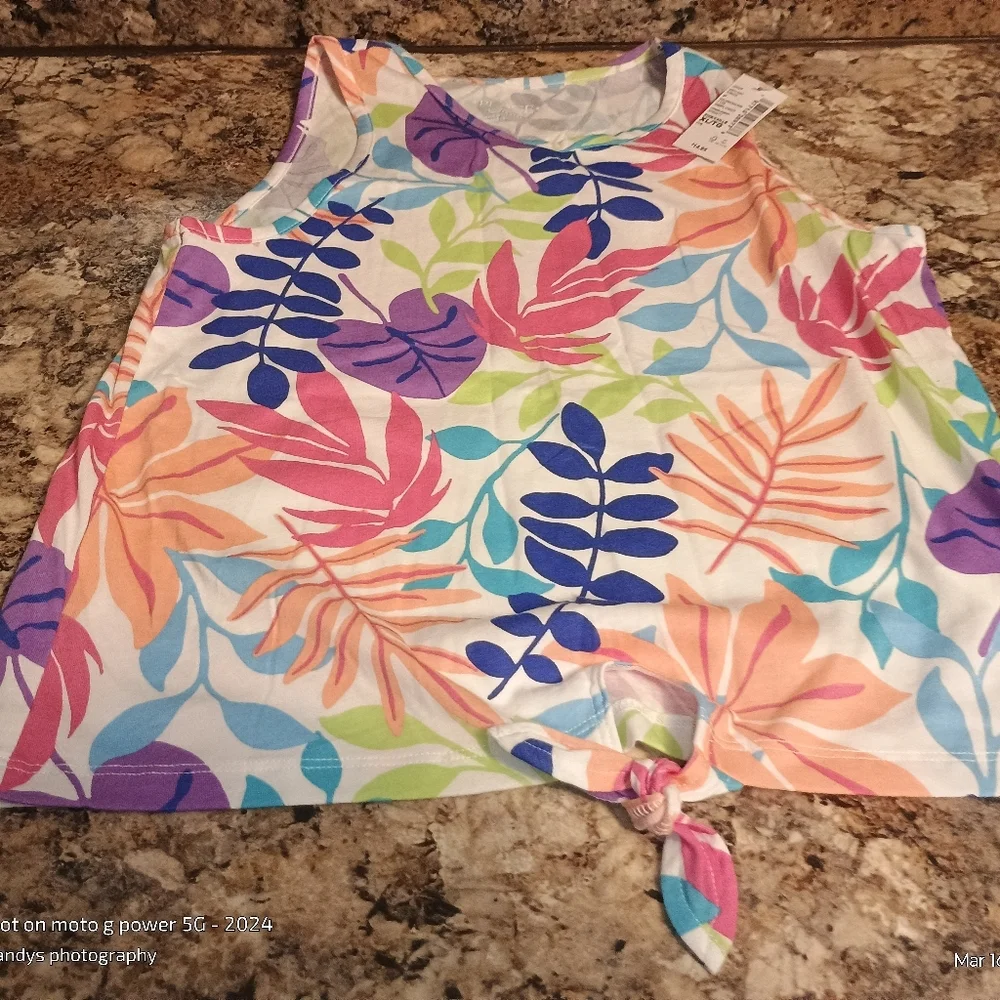 Children's place girls multicolored tank top new with tags Xl Girls